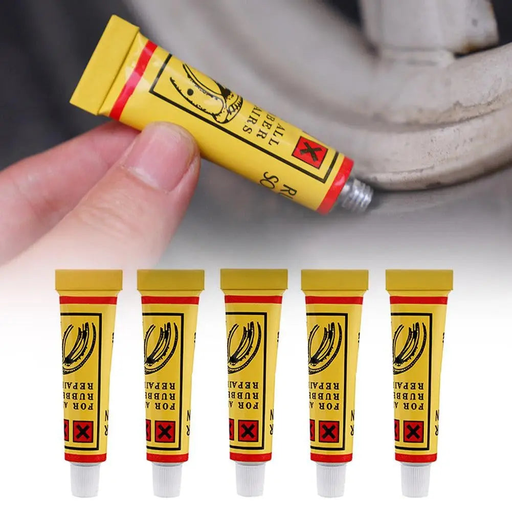 Bicycle and Motorcycle Tire Puncture Repair Adhesive Glue