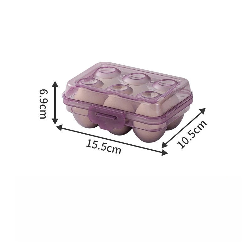 Stackable Egg Storage Organizer for Refrigerator - 8