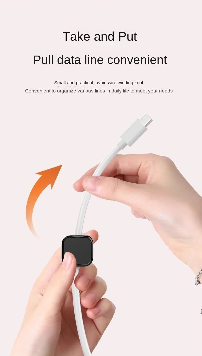 Adjustable Adhesive Cable Organizer Clips for Desk and Home - 13