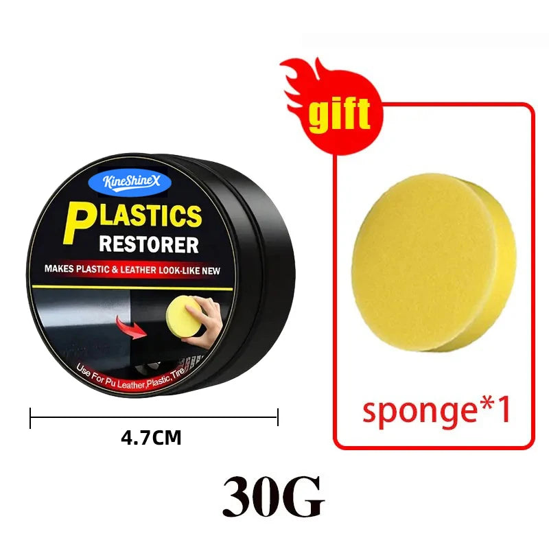 Car Plastic and Leather Trim Restorer Coating