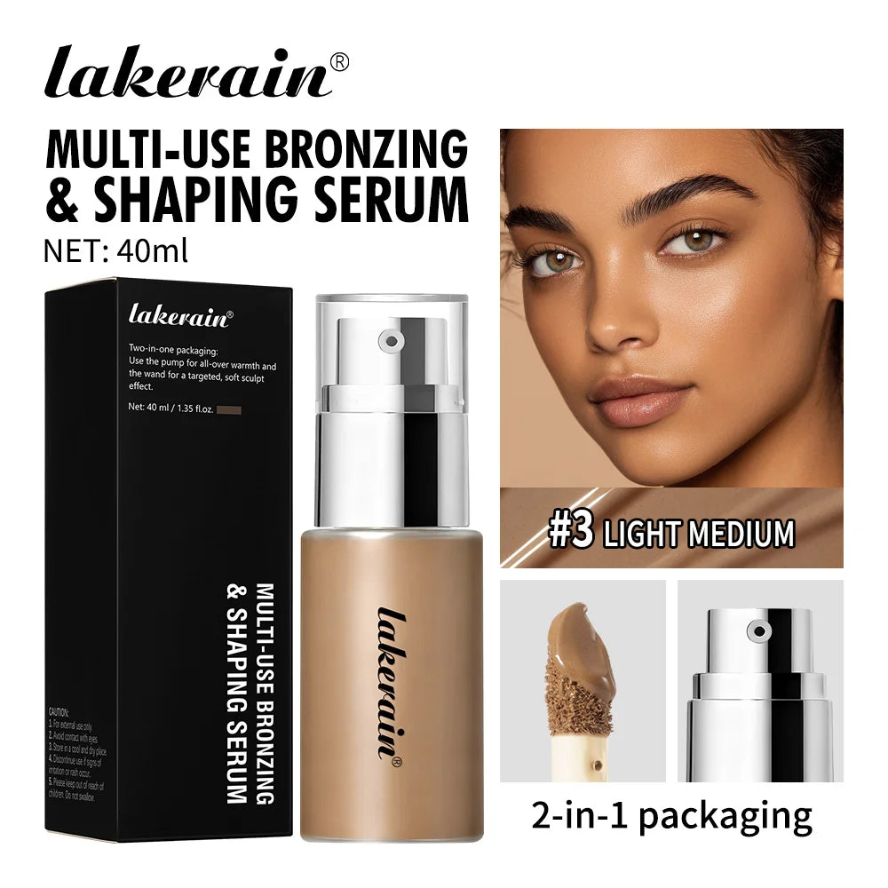 Multi-Use Bronzing and Shaping Foundation Serum - 25