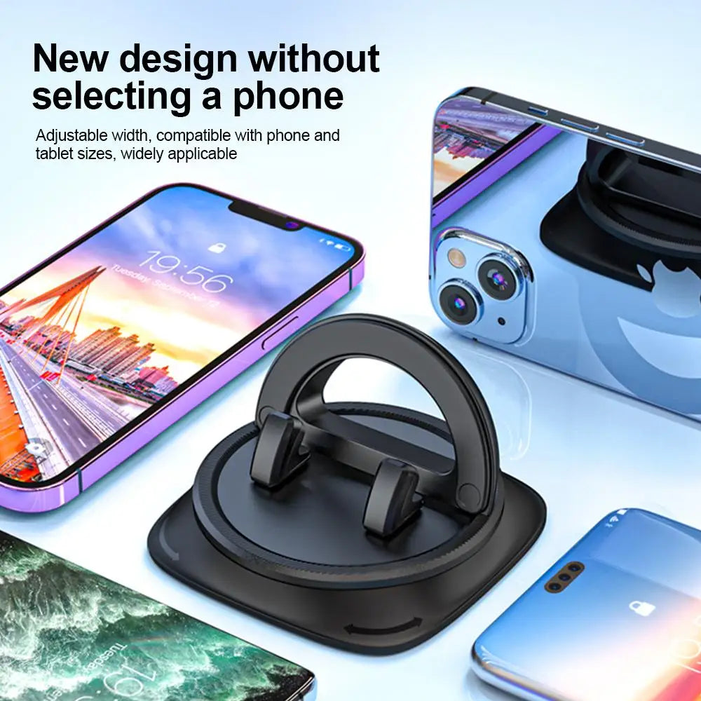 360-Degree Rotating Dashboard Car Phone Holder Stand