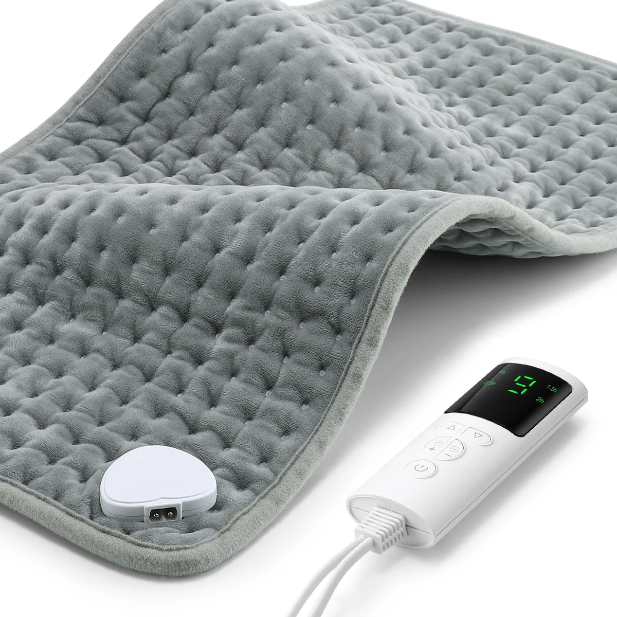 Electric Heating Pad for Back Neck and Shoulder Pain Relief