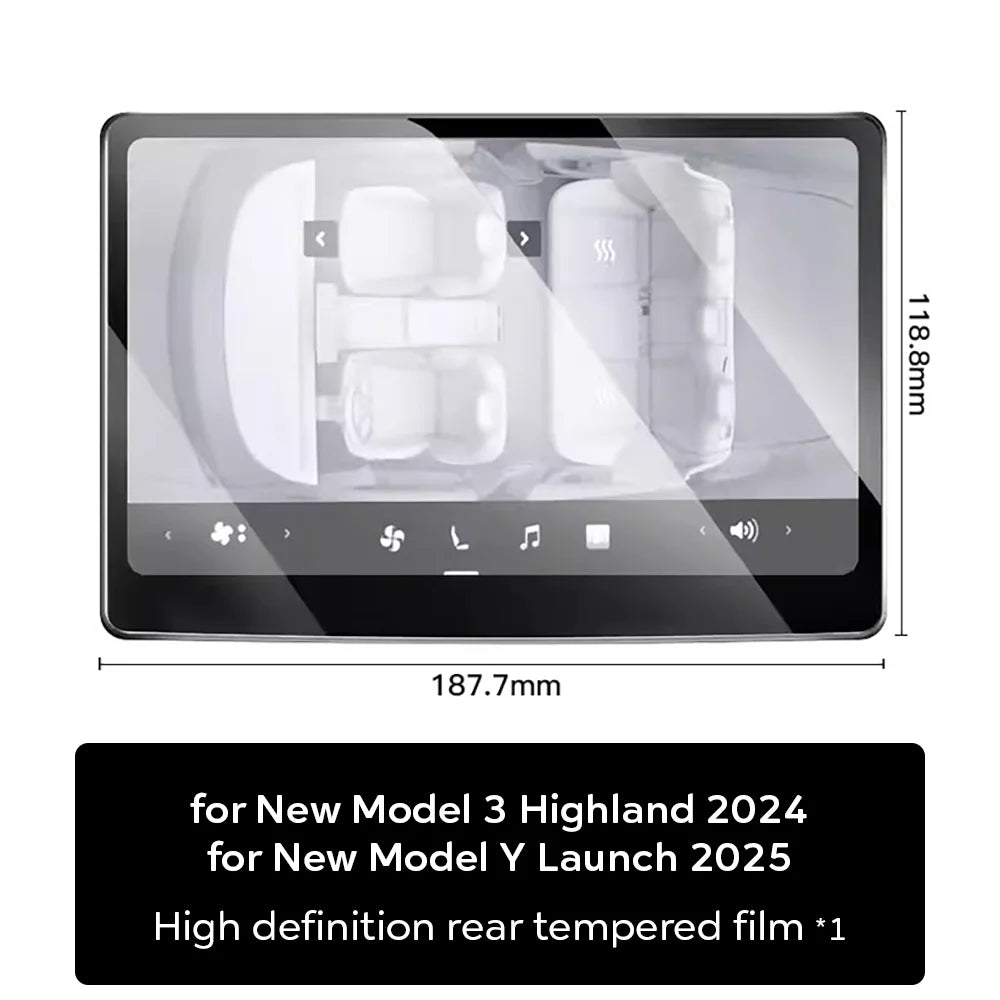 Tempered Glass Touch Screen Protector for Tesla Model 3 and Model Y