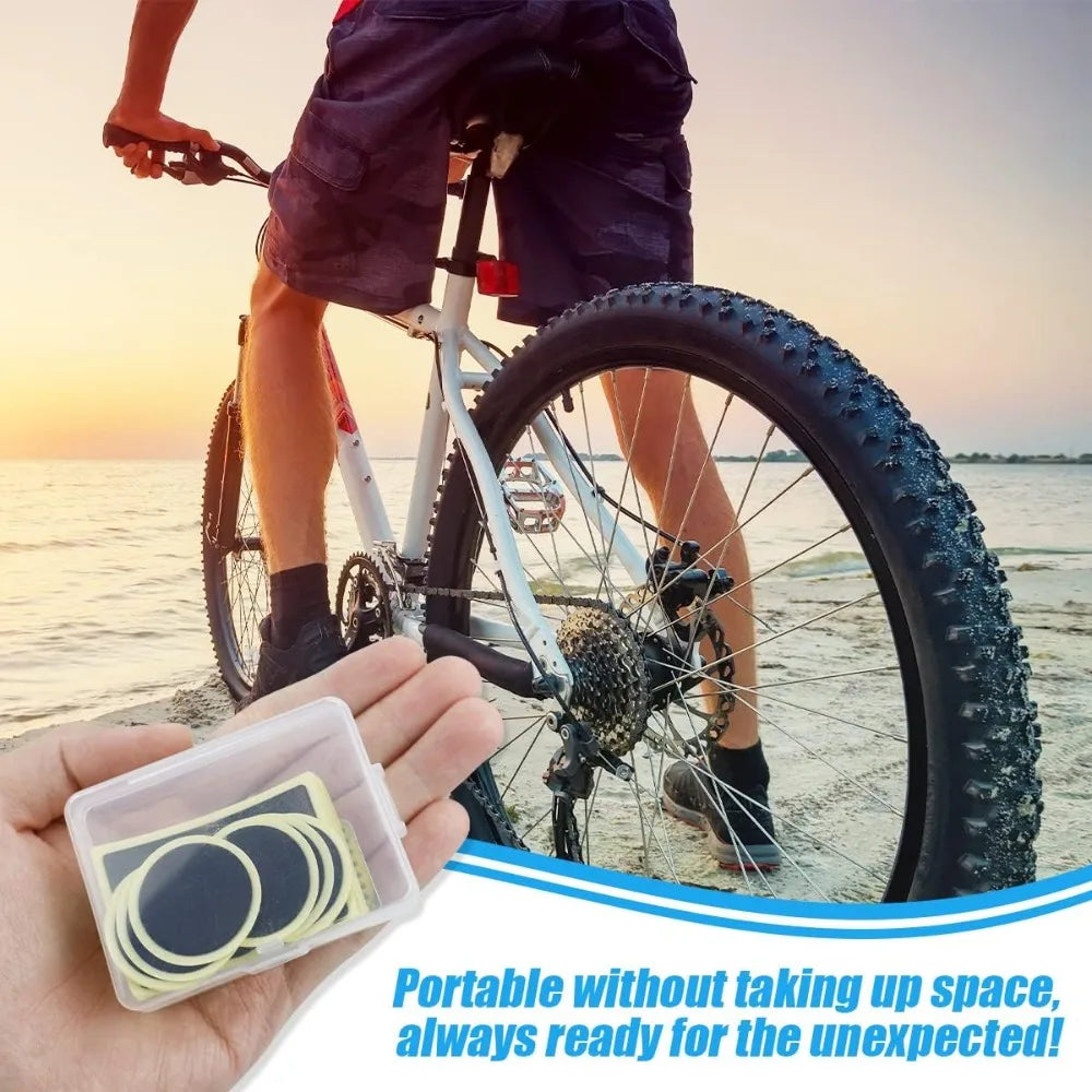 Self-Adhesive Bike Tire Puncture Repair Kit - 3