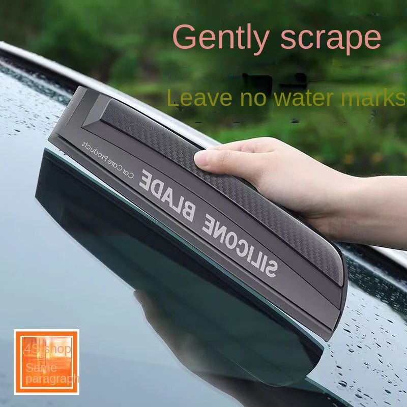 Non-Scratch Silicone Water Squeegee for Car Windows