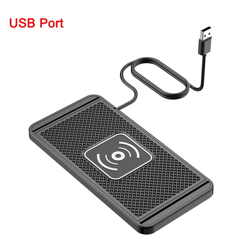 Fast Wireless Car Charging Pad for Smartphones