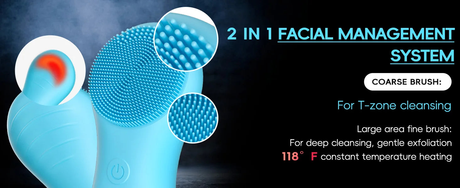 3-in-1 Professional Electric Oral Hygiene and Facial Cleaning Kit - 23