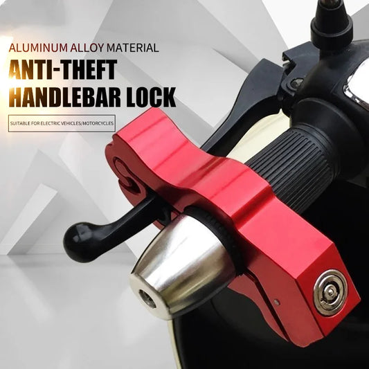Heavy-Duty Anti-Theft Handlebar Lock for Motorcycles and Scooters