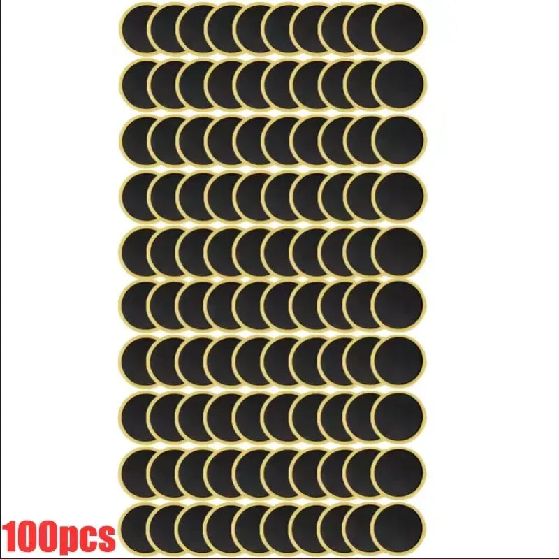 Glue-Free Bicycle Tire Repair Patch Kit
