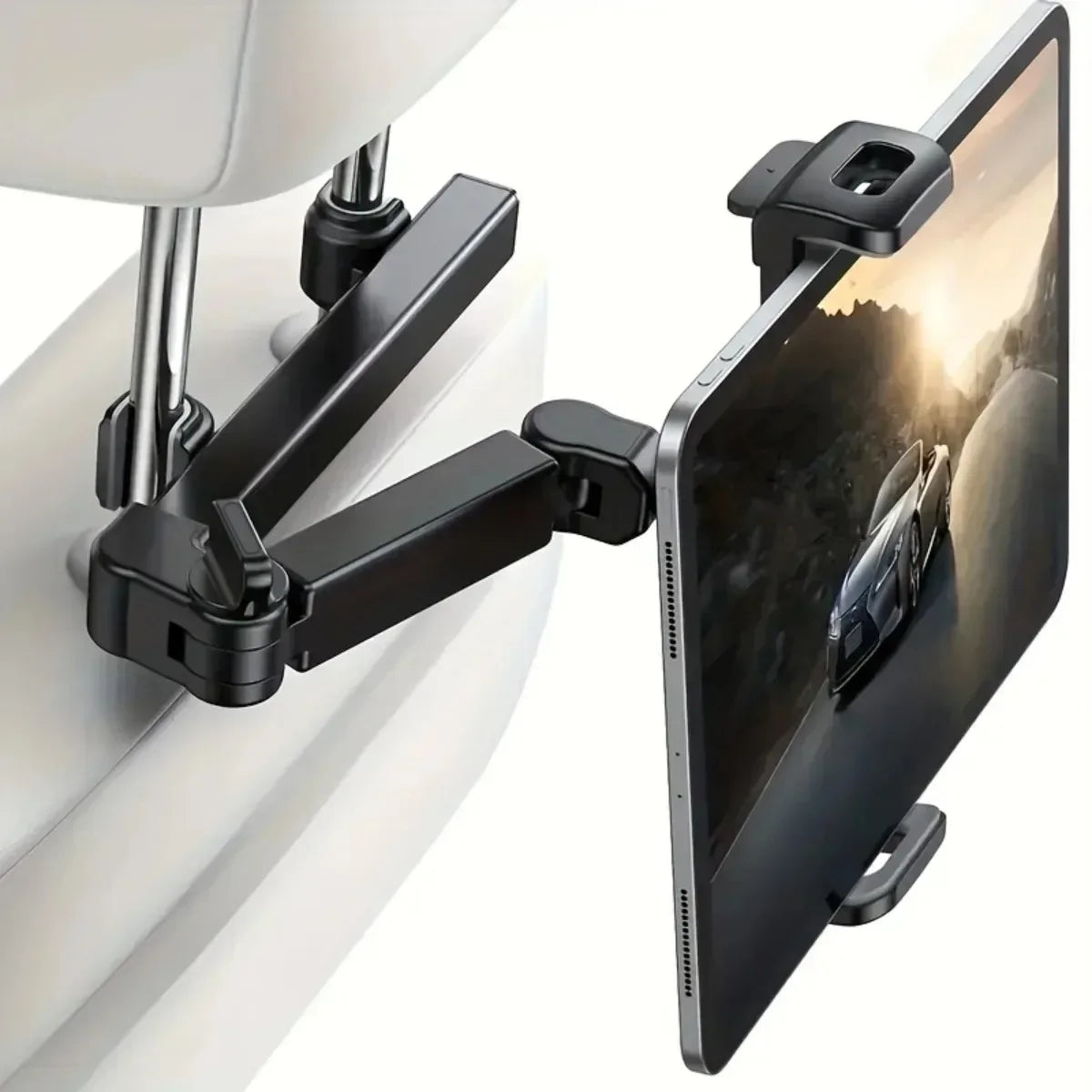 Telescopic Car Headrest Phone and Tablet Mount - 1