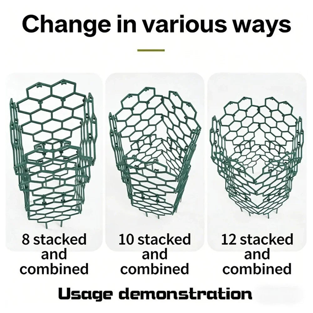 Honeycomb Trellis for Climbing Plants and Flowers - 11