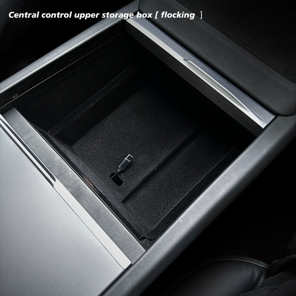 Center Console Armrest Storage Organizer for Model 3 Highland 2024-2025