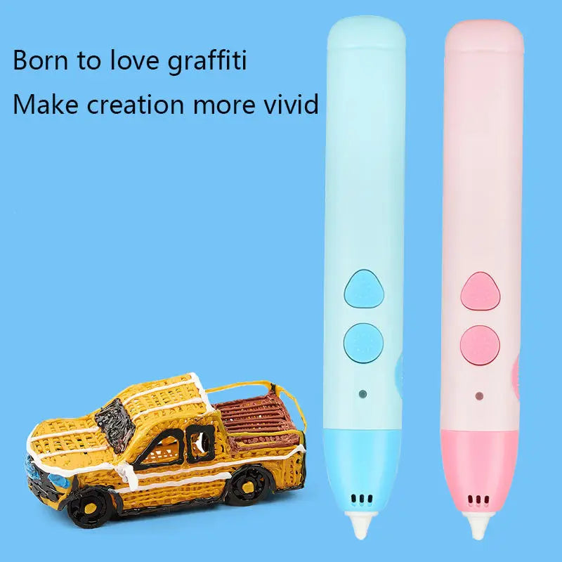 Low-Temperature 3D Printing Pen for Kids - 3