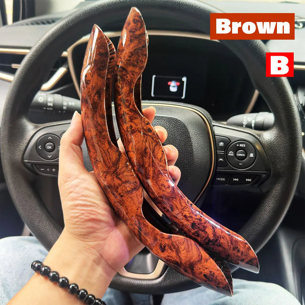 Non-Slip Suede Steering Wheel Booster Cover - 12