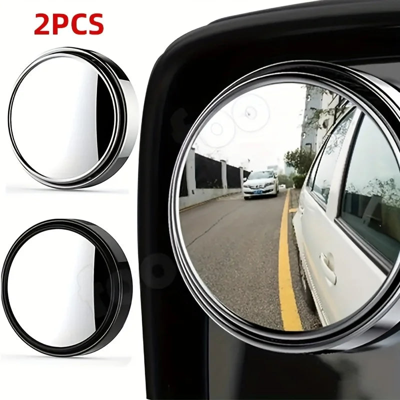 2-in-1 Car Blind Spot Mirror and Rain Guard - 4