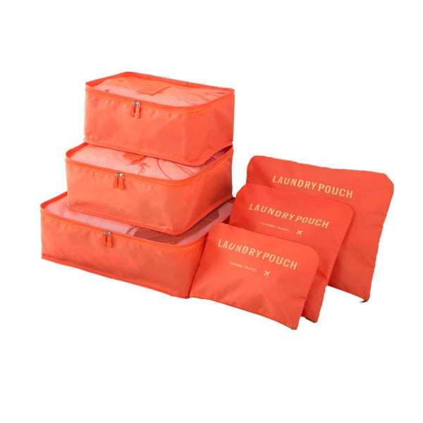 6-Piece Luggage Packing Organizer Set for Travel - 24