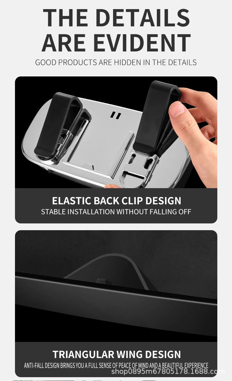 Portable Car Sun Visor Sunglasses Holder Case