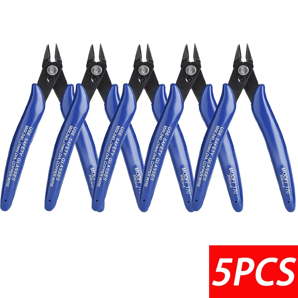 Precision Diagonal Cutting Pliers for Electronics and Crafting - 9