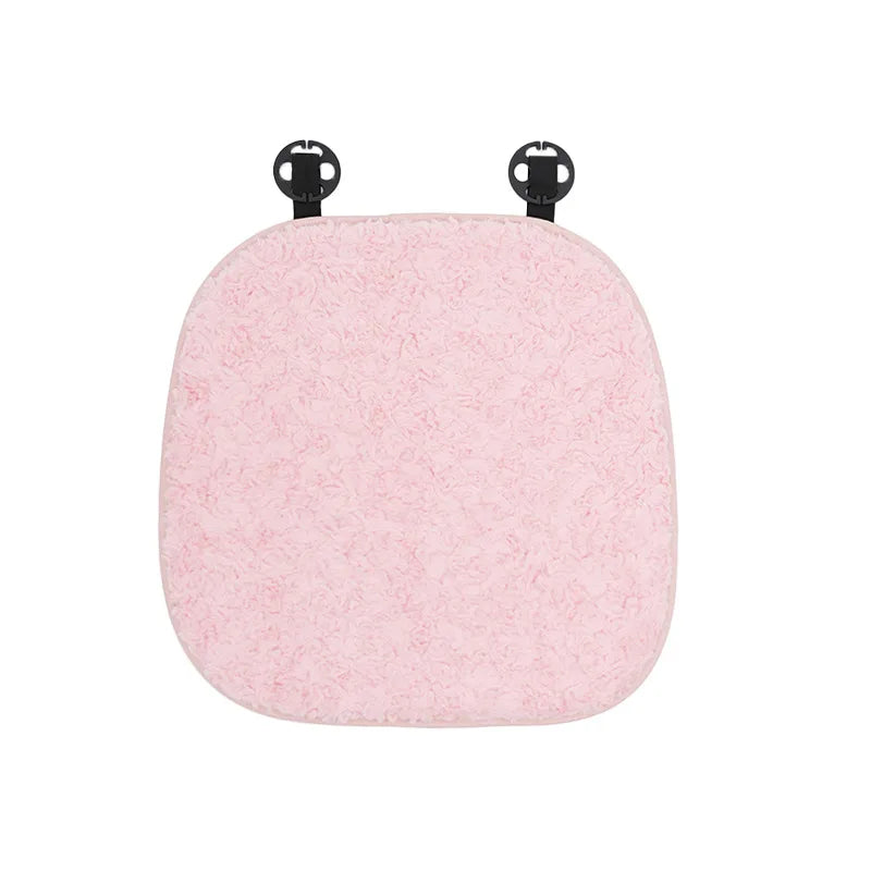 Cute Cartoon Bowknot Plush Car Seat Cushion Cover - 23