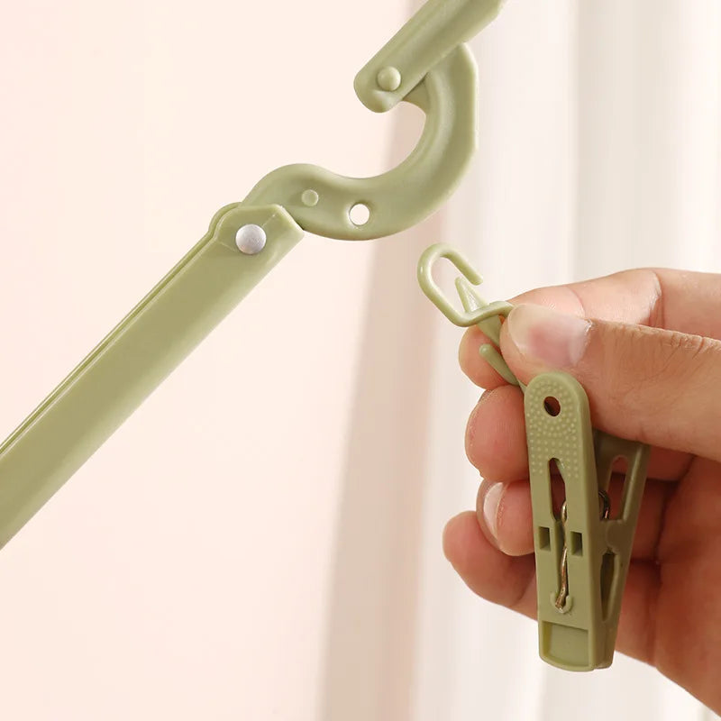 Portable Folding Clothes Hangers for Travel