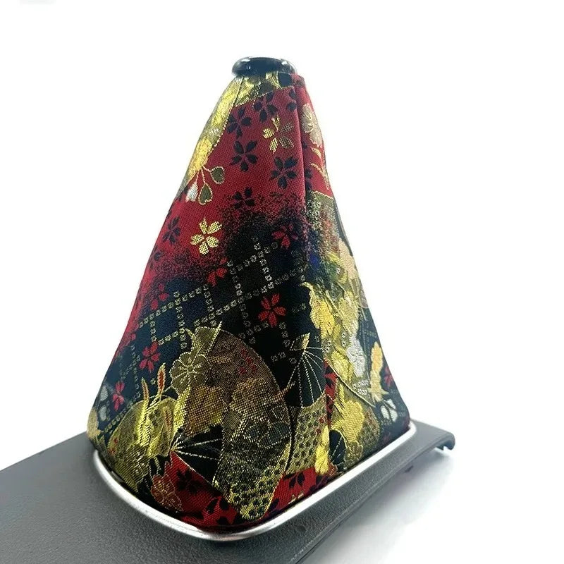 Japanese Kimono Style Car Gear Shift Knob Cover - 14