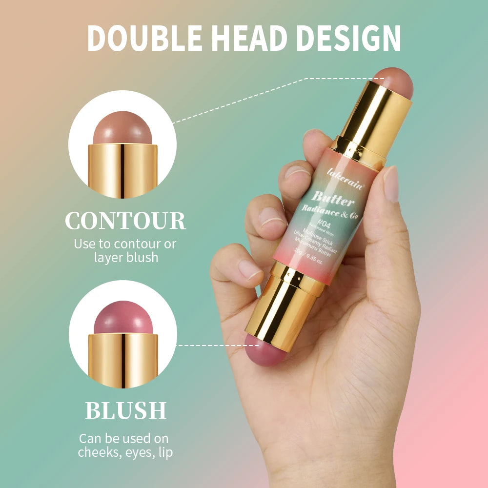 Dual-Ended Cream Blush and Bronzer Stick - 5