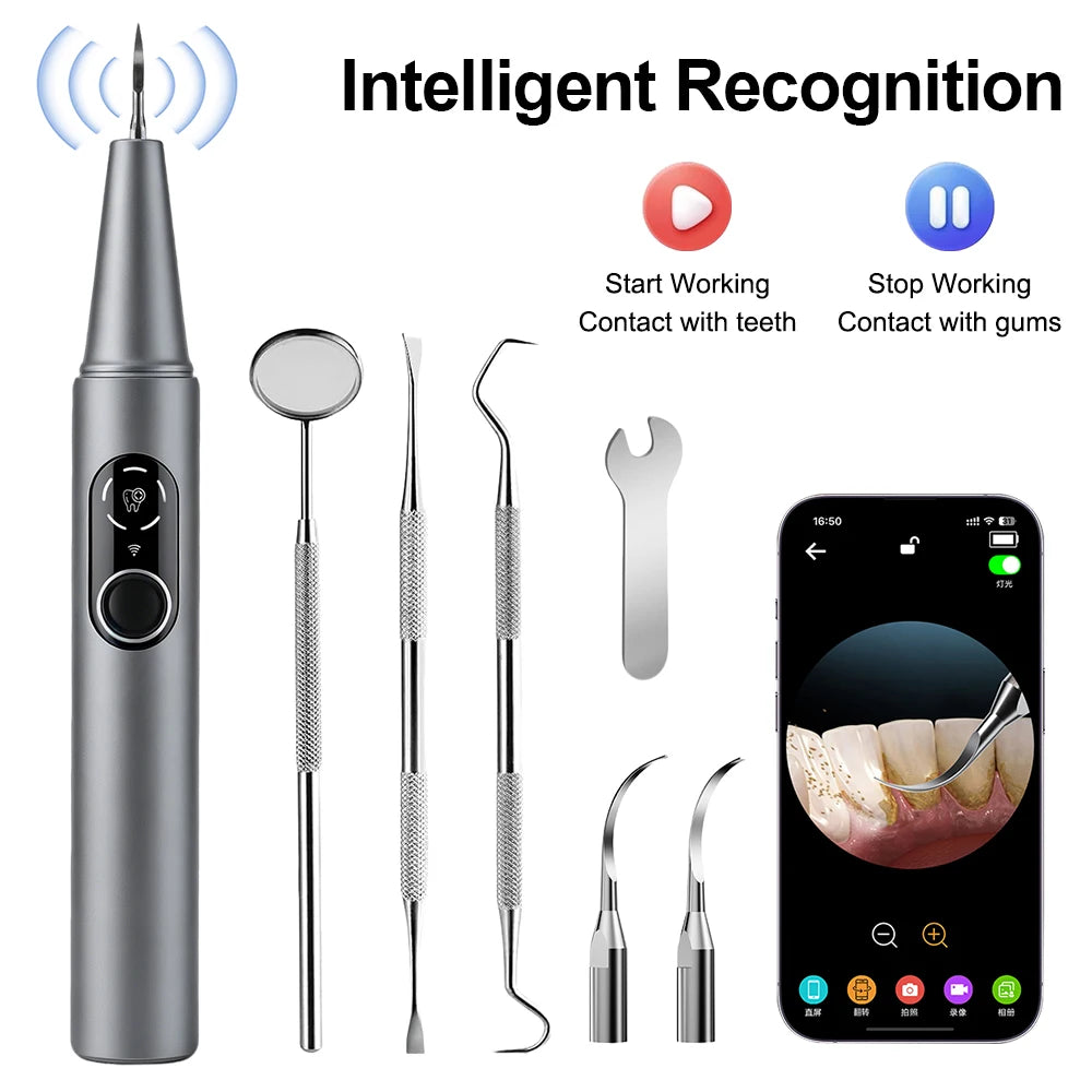 Visual Ultrasonic Dental Scaler with HD Camera for Teeth Cleaning - 7