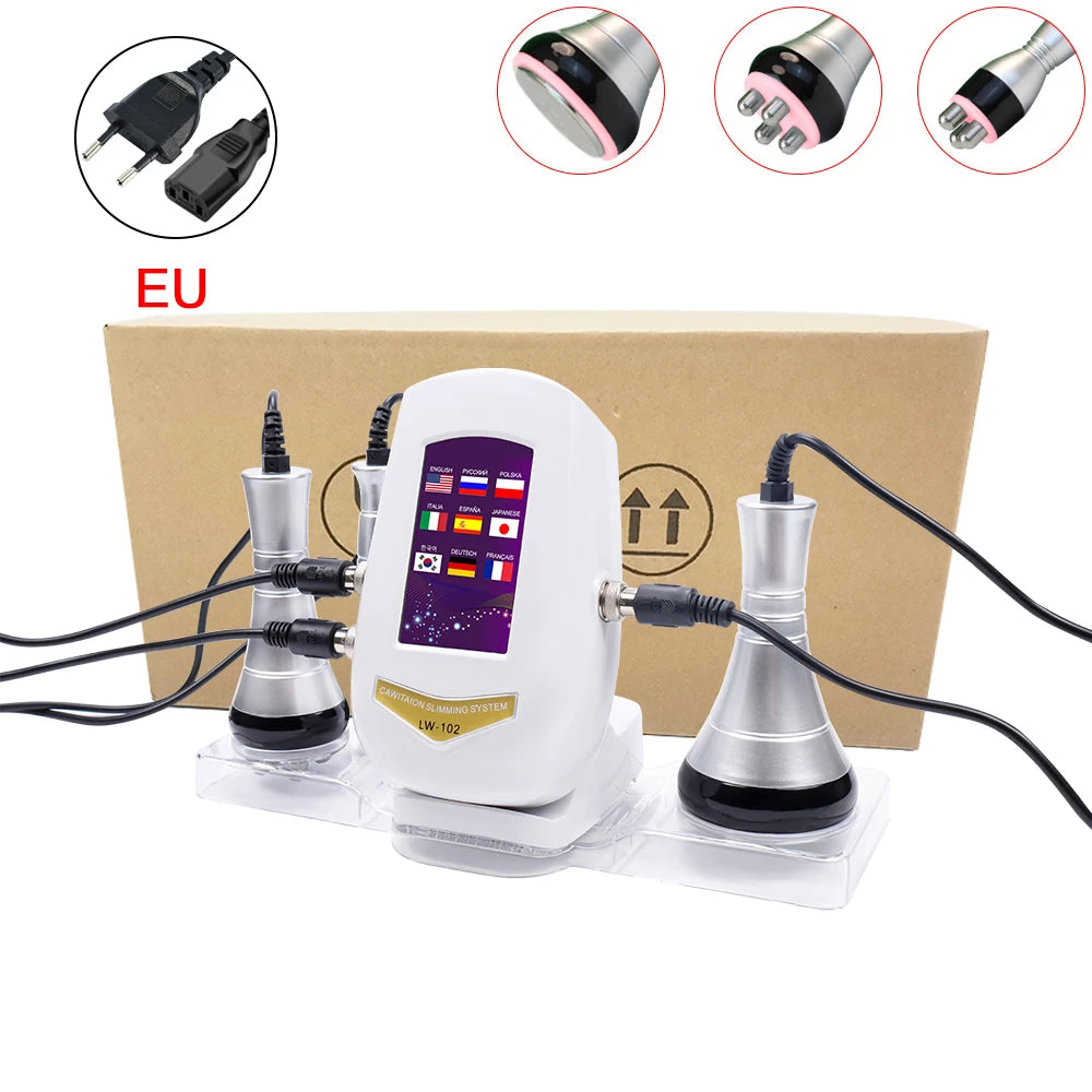 40K Ultrasonic Cavitation and RF Body Slimming and Lifting Machine - 18