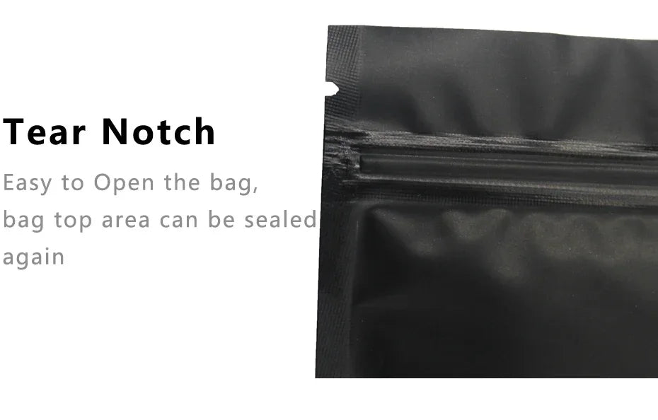 Frosted Self-Sealing Smell-Proof Storage Bags - 18