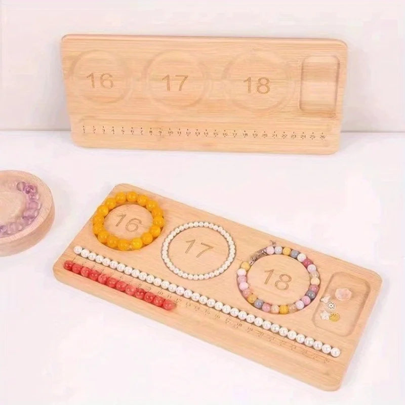 Wooden Bead Design Board for Jewelry Bracelet Making - 5