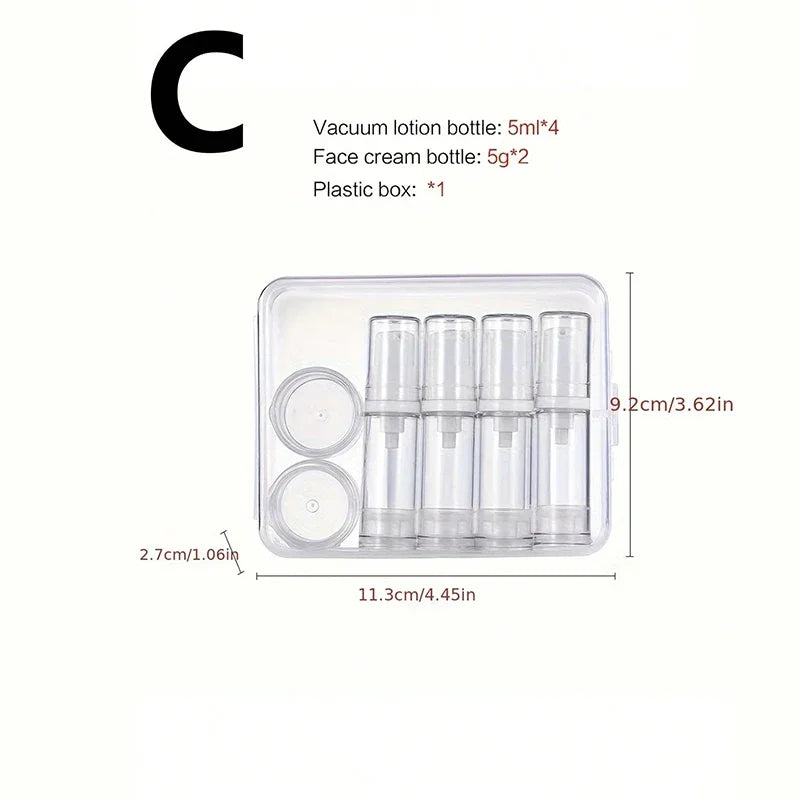 Portable Travel Toiletry Bottle Set - 15