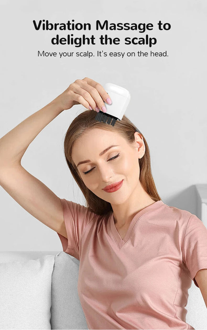 Electric Scalp Massager and Hair Growth Oil Applicator - 7