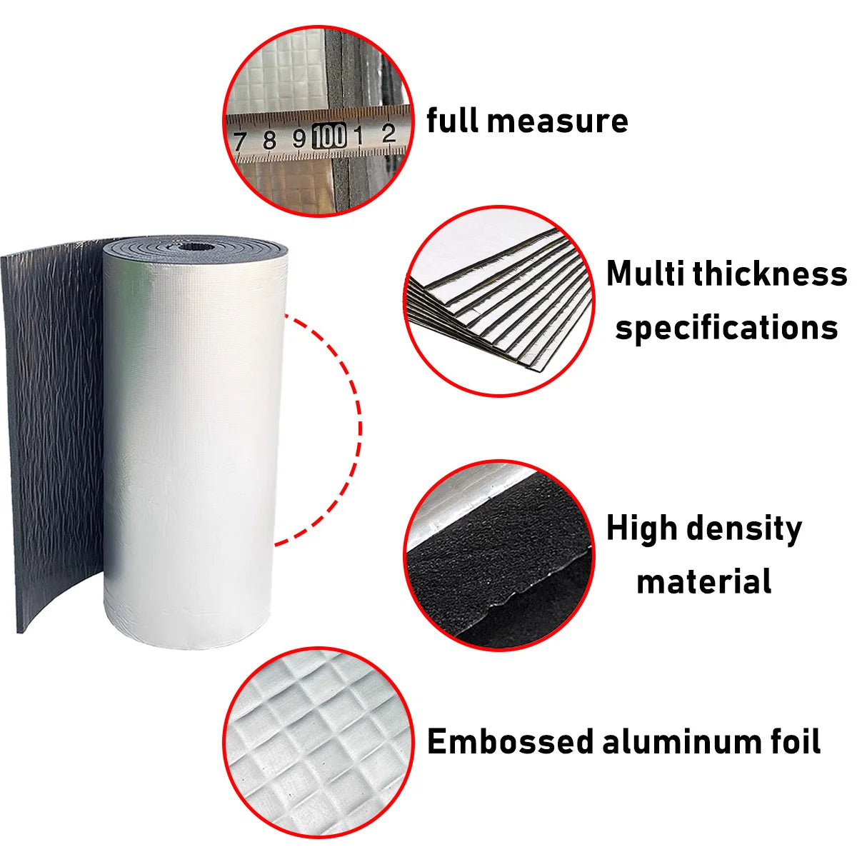 Automotive Soundproofing and Thermal Insulation Pad - 2