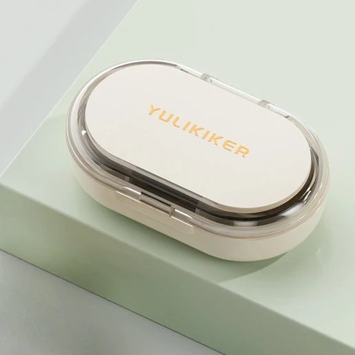 Portable 3-Compartment Moisture-Proof Travel Pill Organizer - 13