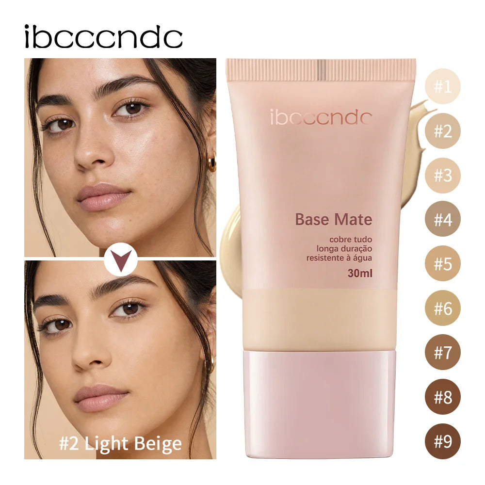 Long-Lasting Matte Liquid Foundation for Flawless Natural Coverage