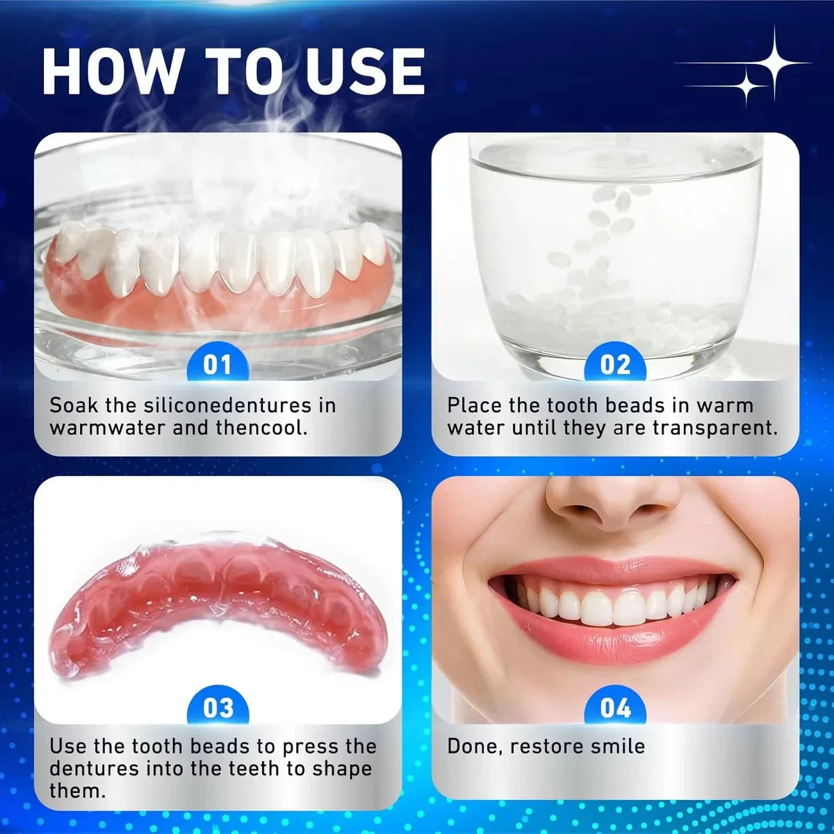 Custom Fit Cosmetic Smile Veneers for Instant Teeth Restoration