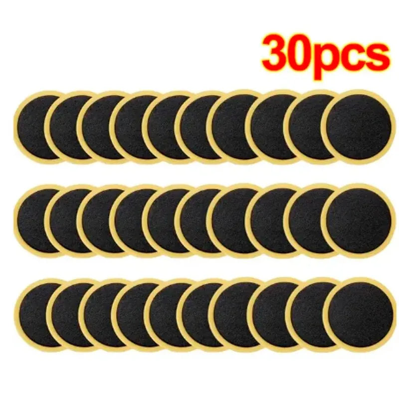 Glue-Free Bicycle Tire Repair Patches Kit