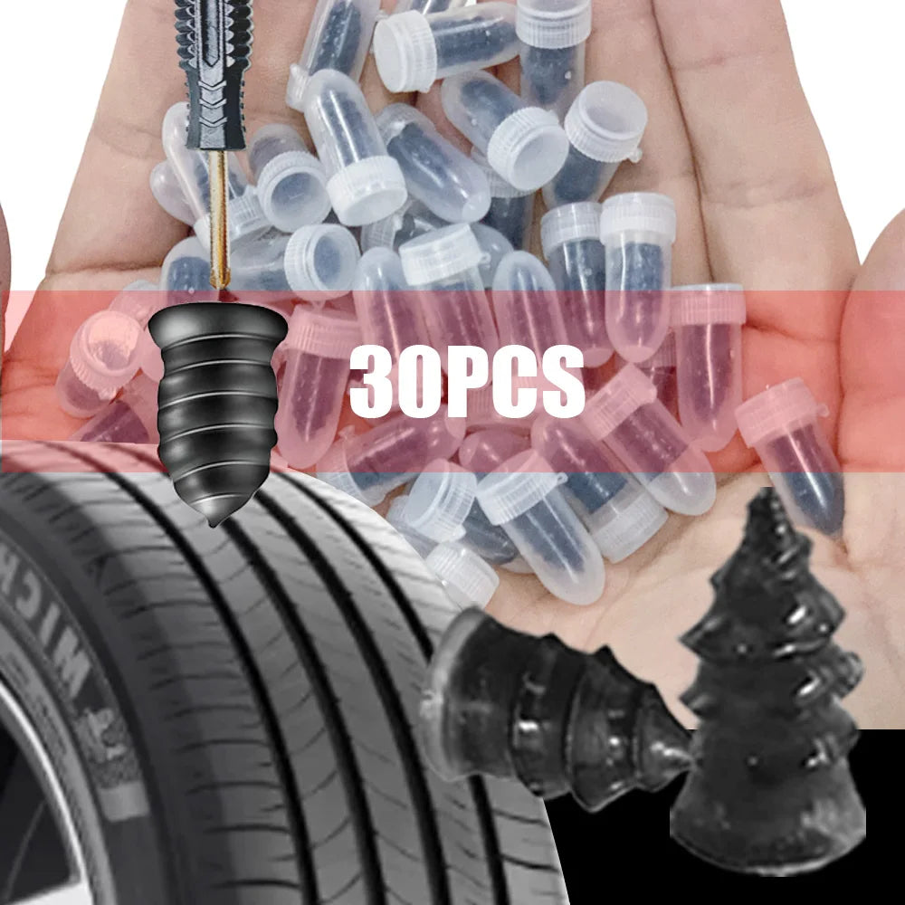 Instant Tire Puncture Repair Rubber Nails