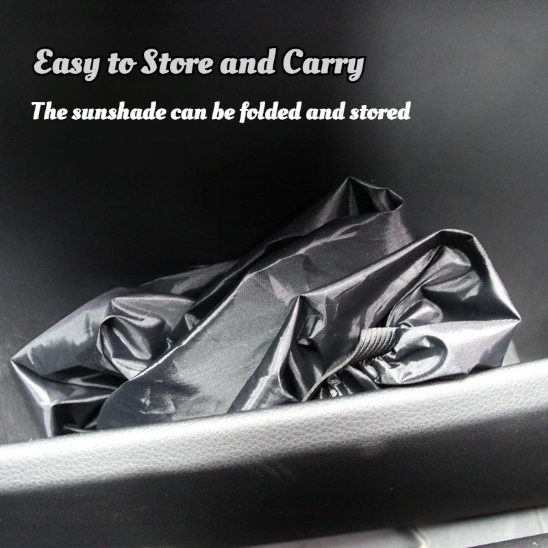 Heat-Reflective Car Steering Wheel Sun Shade Cover