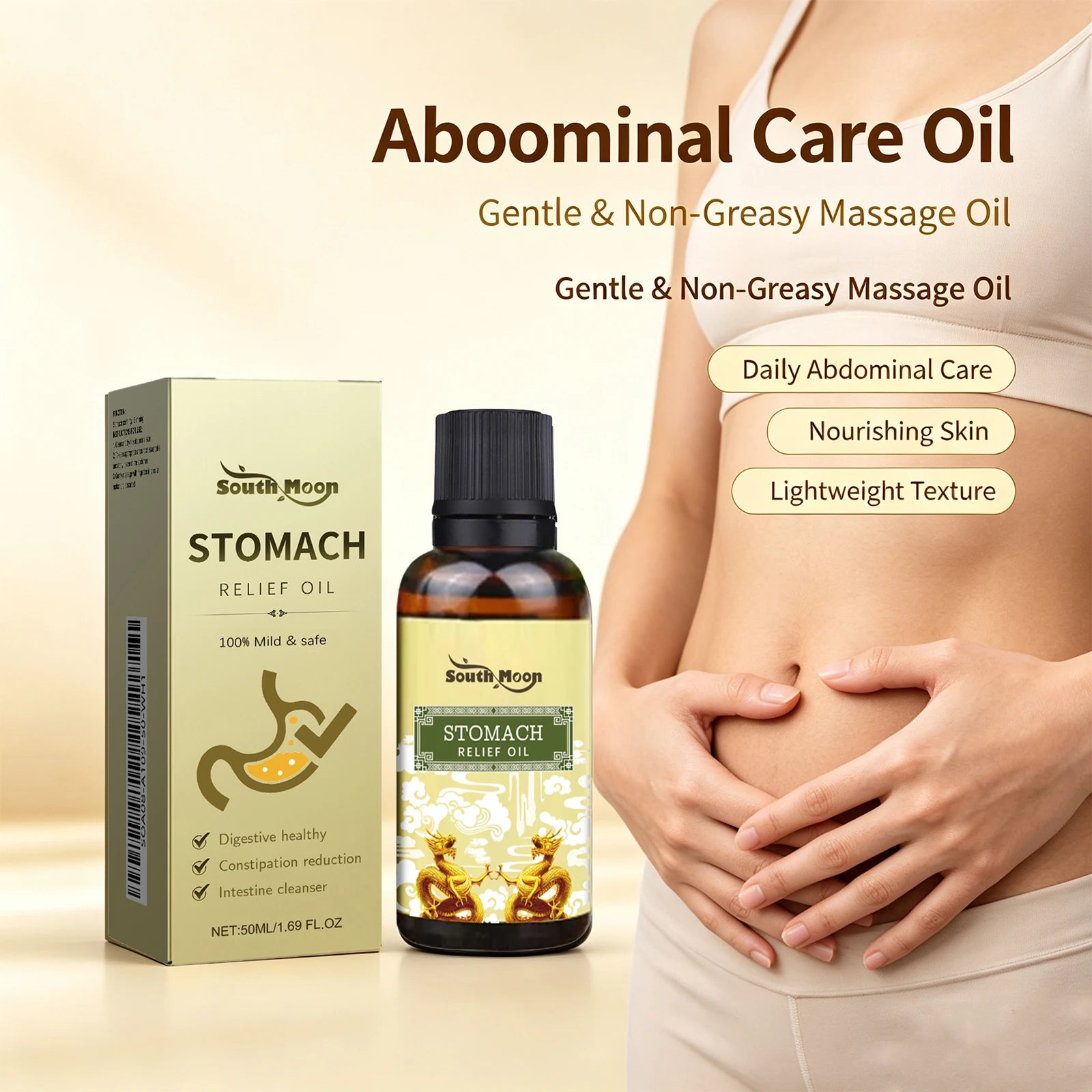 Herbal Abdominal Massage Oil for Digestive Relief - 6