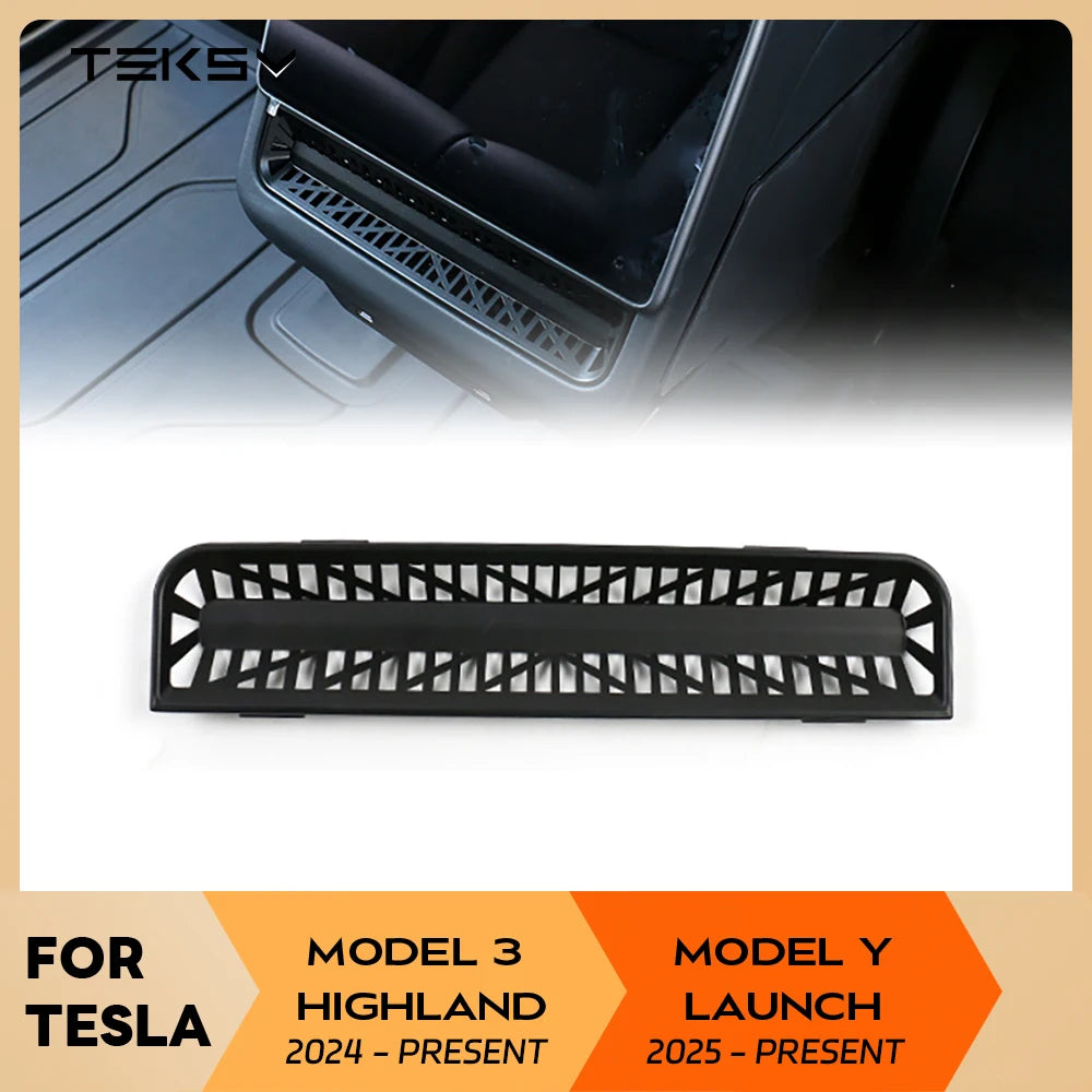 Rear Air Vent Protective Cover for Model 3 Highland and Model Y - 1