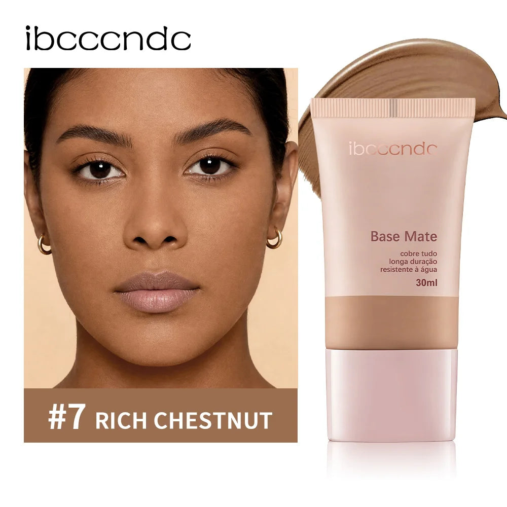 Long-Lasting Matte Liquid Foundation for Flawless Natural Coverage - 26
