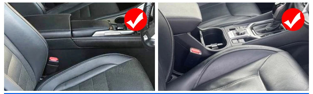 Car Seat Gap Organizer and Leak-Proof Filler Strip - 9