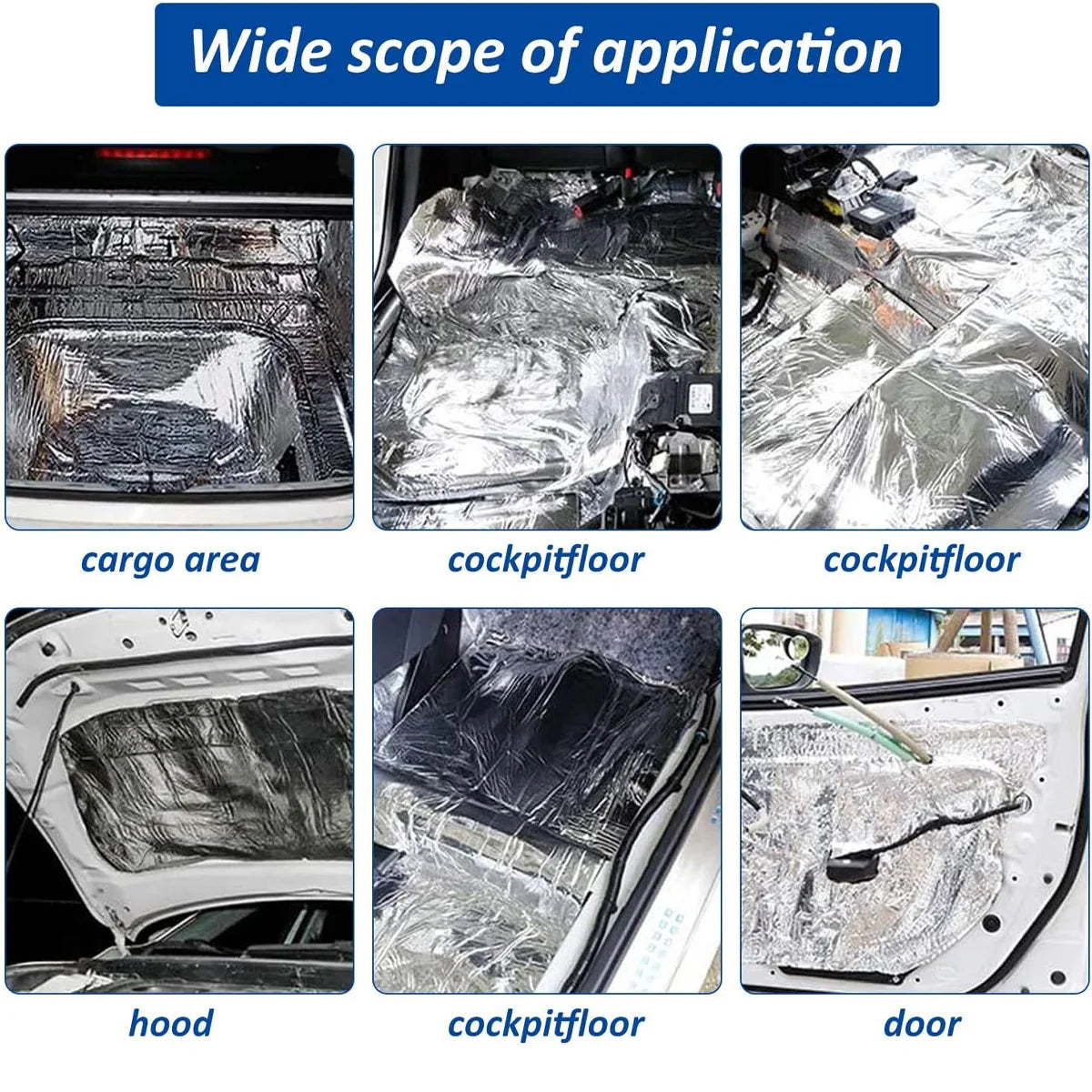 Self-Adhesive Car Soundproof and Thermal Insulation Pad