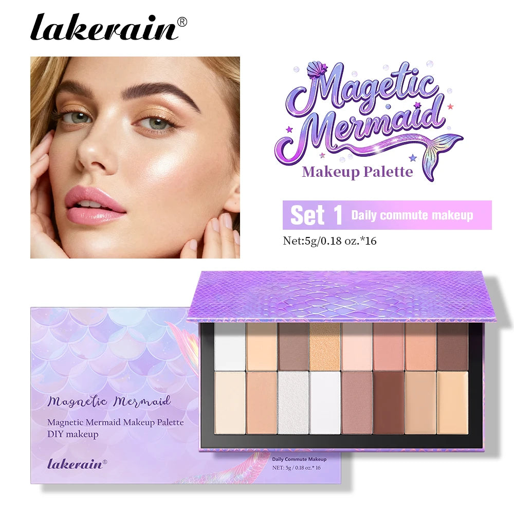 Magnetic Mermaid Multi-Purpose Makeup Palette - 21