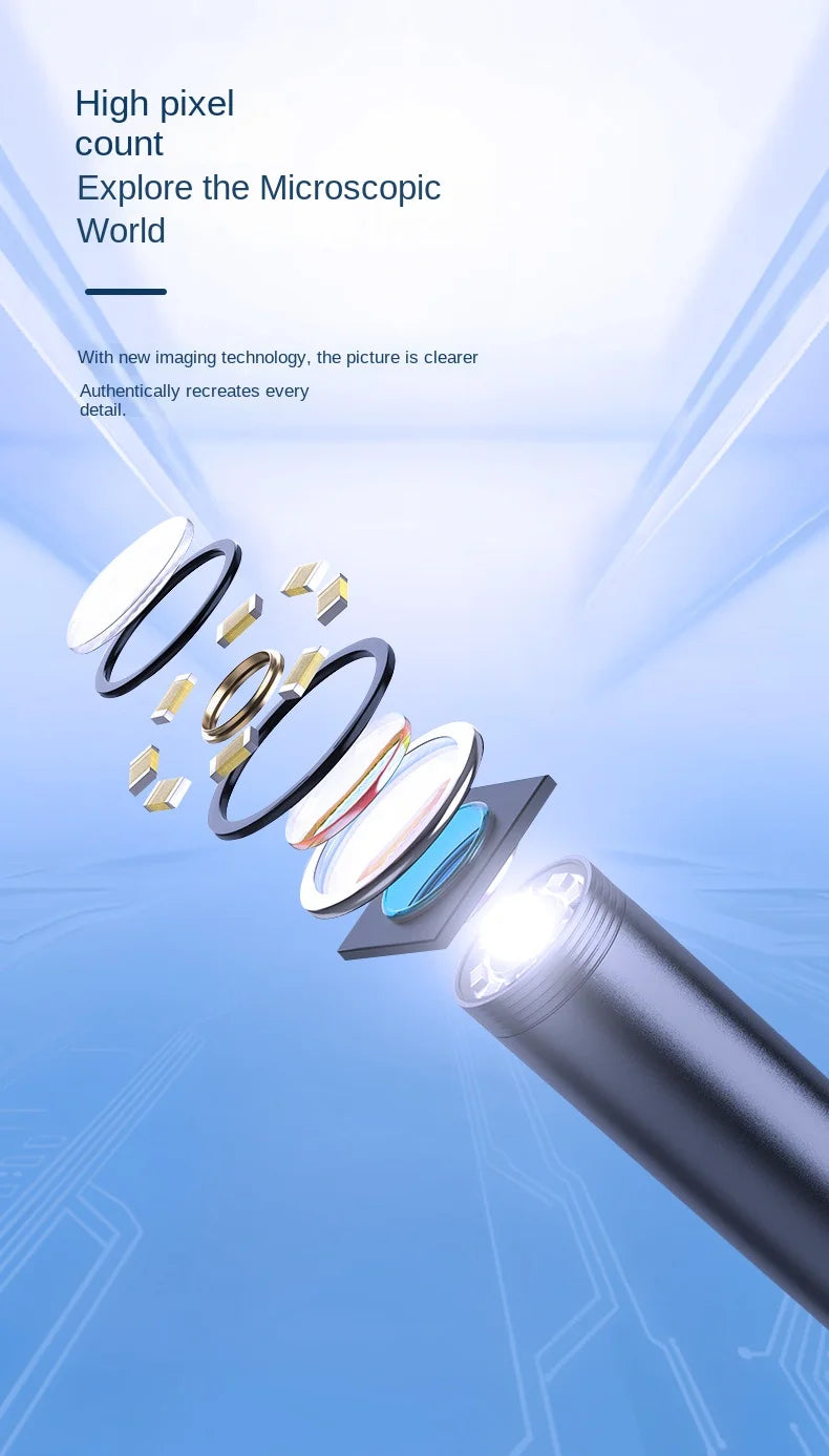 HD Waterproof Inspection Endoscope Camera for Android and PC - 12