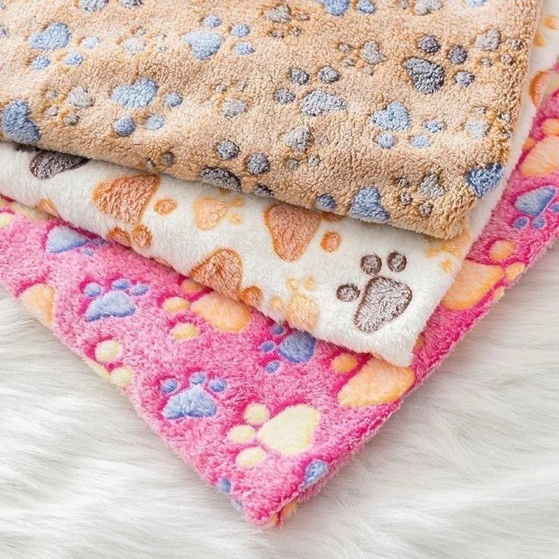 Soft Fluffy Fleece Pet Blanket for Dogs and Cats - 12