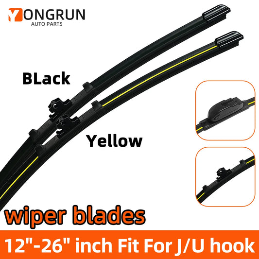 Universal U/J Hook Car Windshield Wiper Blade