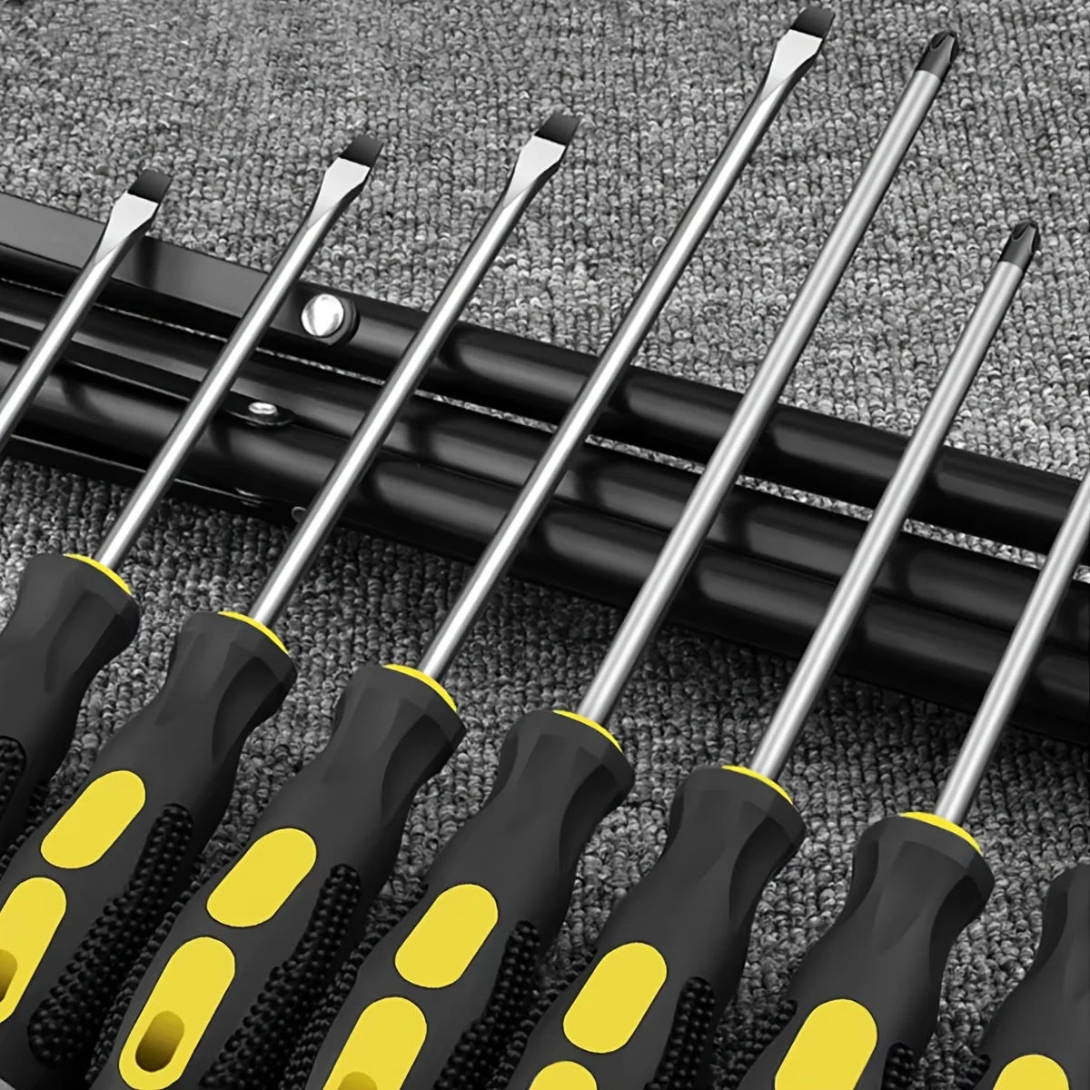 Professional Magnetic Screwdriver Set with Cushion Grip